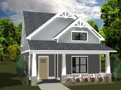 Hawthorne A Plan, Park North at Pinestone