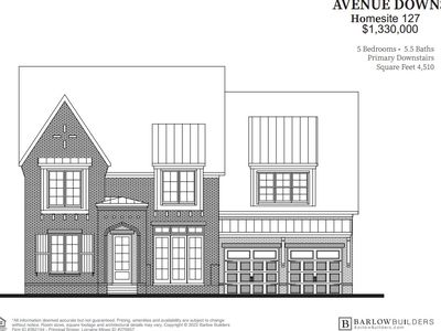 127 Plan, Avenue Downs