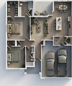 The Elm Plan, Hamilton Creekside Townhomes