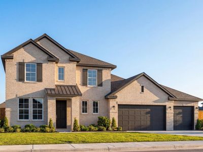 The Philip A with 3-Car Garage Plan, Lago Mar