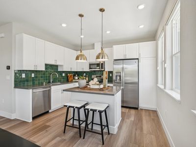 Residence 2 Plan, Back-to-Back Townhomes at Cava