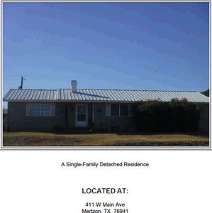 Property at 411 W Main Ave, Mertzon, TX