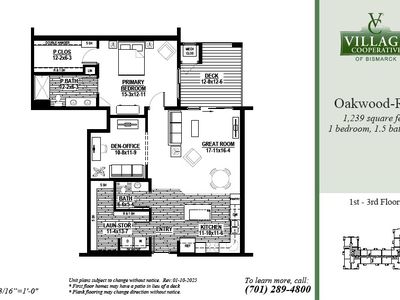 Oakwood-Reverse Plan, Village Cooperative of Bismarck (Active Adults 62+)