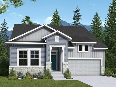 Glisen Plan, Wolf Ranch - Enclave Collection