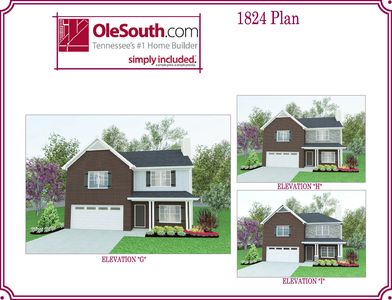 1824 Elevation GHI Plan, Bradley Bend