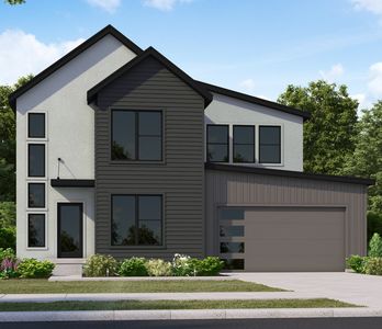 Solitude Modern Farmhouse Plan, Canyon Point