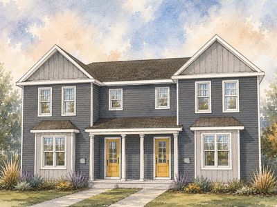 The Emerson Twin Home Plan, Greenview Preserve