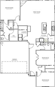 The Newport Plan, Southridge Townhome Estates