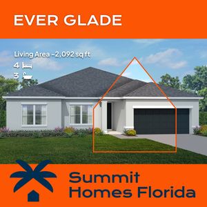 EVERGLADE Plan, Summit Homes-Sugarmill