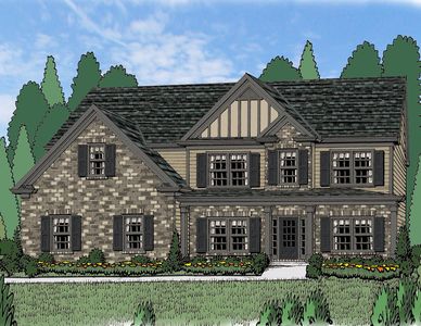 (GA) Wilmington A 2 Side Entry Plan, Ella Springs