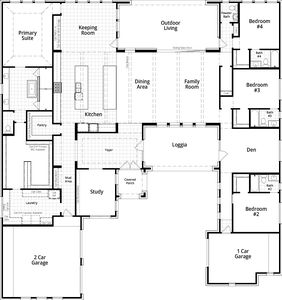 Plan Juniper Plan, Estates at Bristol Valley