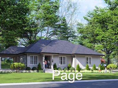 Page Model - Downsizing? Ranch Style Home Plan, PCI 22205