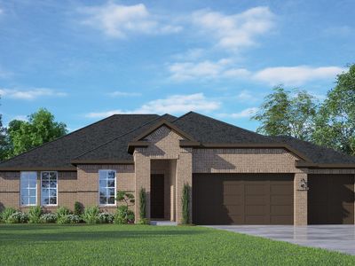 The Edward A with 3-Car Garage Plan, Lago Mar