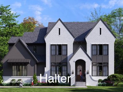 Halter Farmhouse - Center Hall Floor Plan, PCI 22205