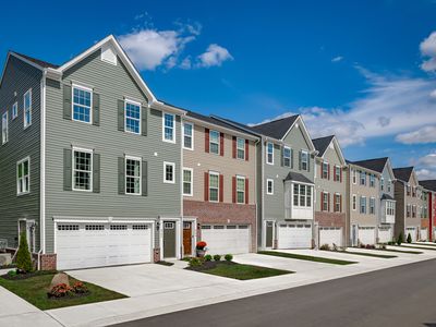 Wexford w/ Finished Rec Room or Rear Deck Plan, Falls Landing Towns