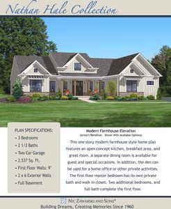 Nathan Hale - Modern Farmhouse Plan, Old Orchard at Stones Crossing