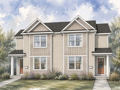The Davis Twin Home Plan, Greenview Preserve