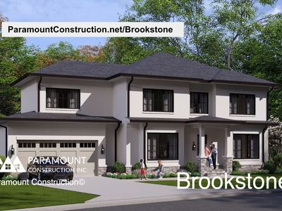 Brookstone - Wide Transitional Elevation Plan, PCI - 22180