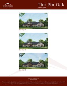 Pin Oak Plan, Pradera Ridge