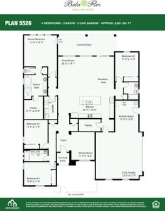 5526 Plan, ARROYO VISTA ESTATES