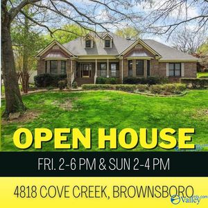 Property at 4818 Cove Creek Dr SE, Brownsboro, AL