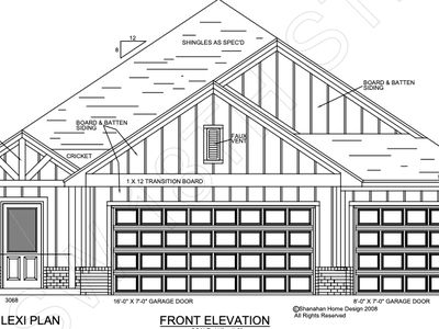 10621 SW 18th Street Plan, Mustang Creek Village