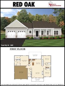 Red Oak Plan, Stoneybrook of Elizabethtown