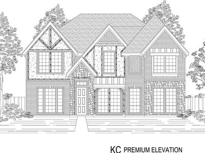 Hillcrest 45 2R-CW (w/Media) Plan, Villages of Creekwood