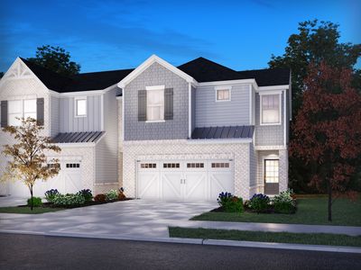 Cartwright End Unit Plan, Willowcrest Townhomes