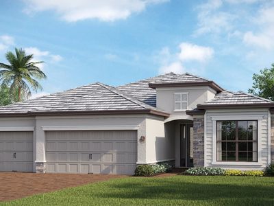 The Princeton II Plan, Lorraine Lakes at Lakewood Ranch : Manor Homes