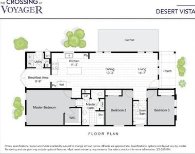 Desert Vista Plan, The Crossing at Voyager