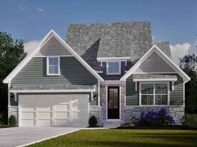 Hemlock 2-Story - Slab Foundation Plan, Concordia Oaks