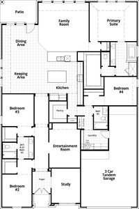 Plan Bradford Plan, Thompson Farms: 60ft. lots
