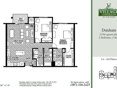 Dunham Plan, Village Cooperative of Cheyenne (Active Adults 62+)