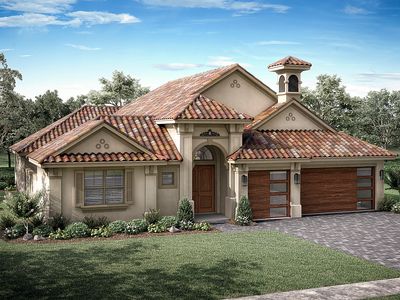 Courtyard IV - 70' Golf Front Plan, Hampton Landing at Providence