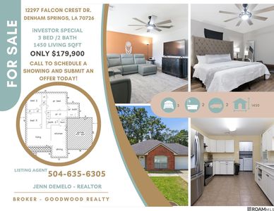 Property at 12297 Falcon Crest Dr, Denham Springs, LA