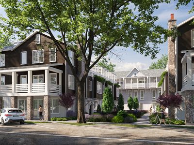 Union Green Corner Townhouse Plan, Union Green