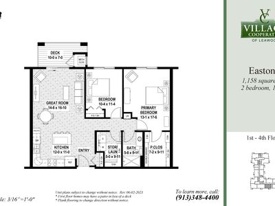 Easton Plan, Village Cooperative of Leawood (Active Adults 55+)