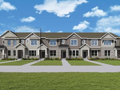 Mistflower Plan, Hardy Pond Townhomes