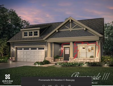 Promenade with 2nd Floor Plan, Retreat at Cobblestone