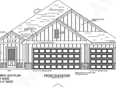 1901 Long Cove Avenue Plan, Mustang Creek Village