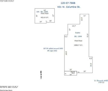 Property at 431 W Columbia St, Tucson, AZ