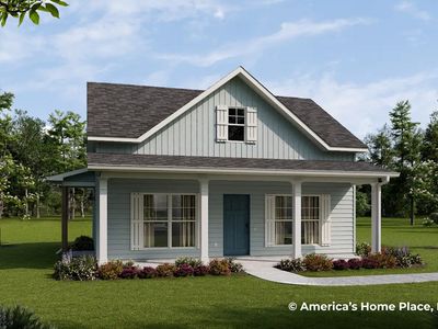 Cherokee Modern Farmhouse Plan, Tallahassee, FL: Build On Your Lot