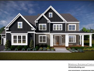 New Sagaponack Plan, Anne Arundel County Homes