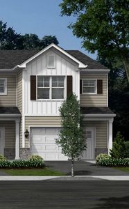 Cypress Townhome Plan, Victory Woods Townhomes