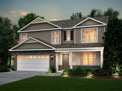 Crisfield Plan, Emerald Woods - 2-Story Homes