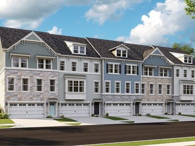 Easton Front Load Garage Plan, Tides at River Marsh : Tides at River Marsh Townhomes