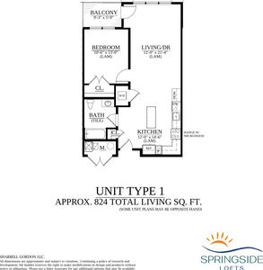 Property at UNIT TYPE 1 Plan, Springside Lofts, Robbinsville, NJ