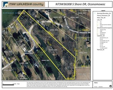 Property at N73W36308 South Shore DRIVE, Town Of Oconomowoc, WI