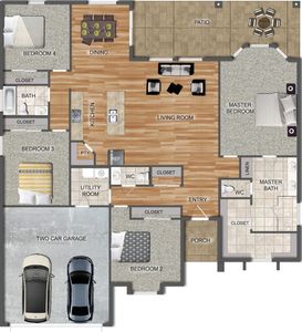 1850 Plan, Paloma Ranch Phase 1